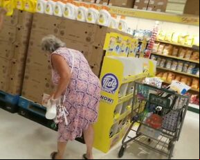 Granny left her panty