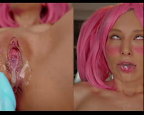 Good Girl extreme Masturbation with Inside Pussy shot - Talia Mint