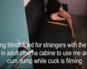 Behind the scenes in an adult theater