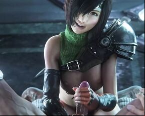 Final Fantasy - Yuffie's Interrogation Techniques (Animation with Sound)