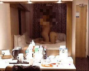 Husband films himself fucking his wife at the hotel