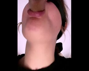 Schoolgirl Loves Sucking My Throbbing Dick Every Morning. Cum in Hey's Mouth Close-up